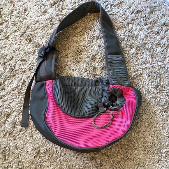 Pet Carrier Cross-Body Bag | Waterproof Adjustable Dog & Cat Sling Bag - Picture 7 of 14
